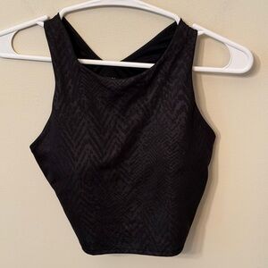 Athleta Elation Cropped Tank W/ Removable Pads Size XS